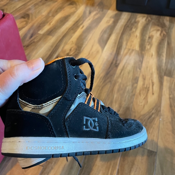 DC toddler size 12 high top shoes - Picture 1 of 5